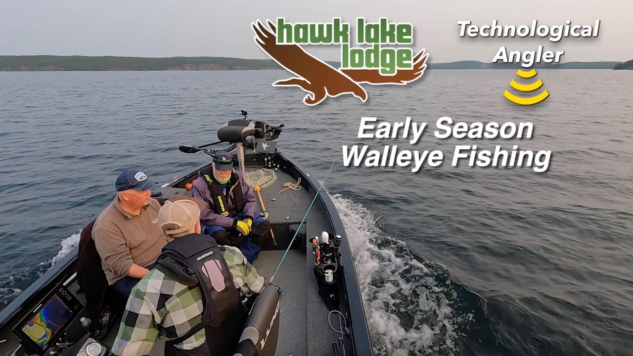 Walleye Fishing at Hawk Lake Lodge | Walleye Fishing in Ontario | The Technological Angler