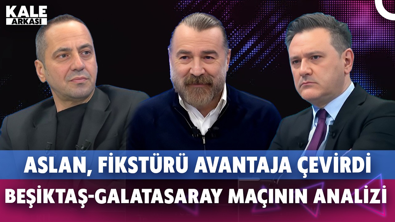 Beşiktaş Galatasaray derbisi | Maç sonu açıklamalar | Sergen Yalçın Okan Buruk | Kale Arkası