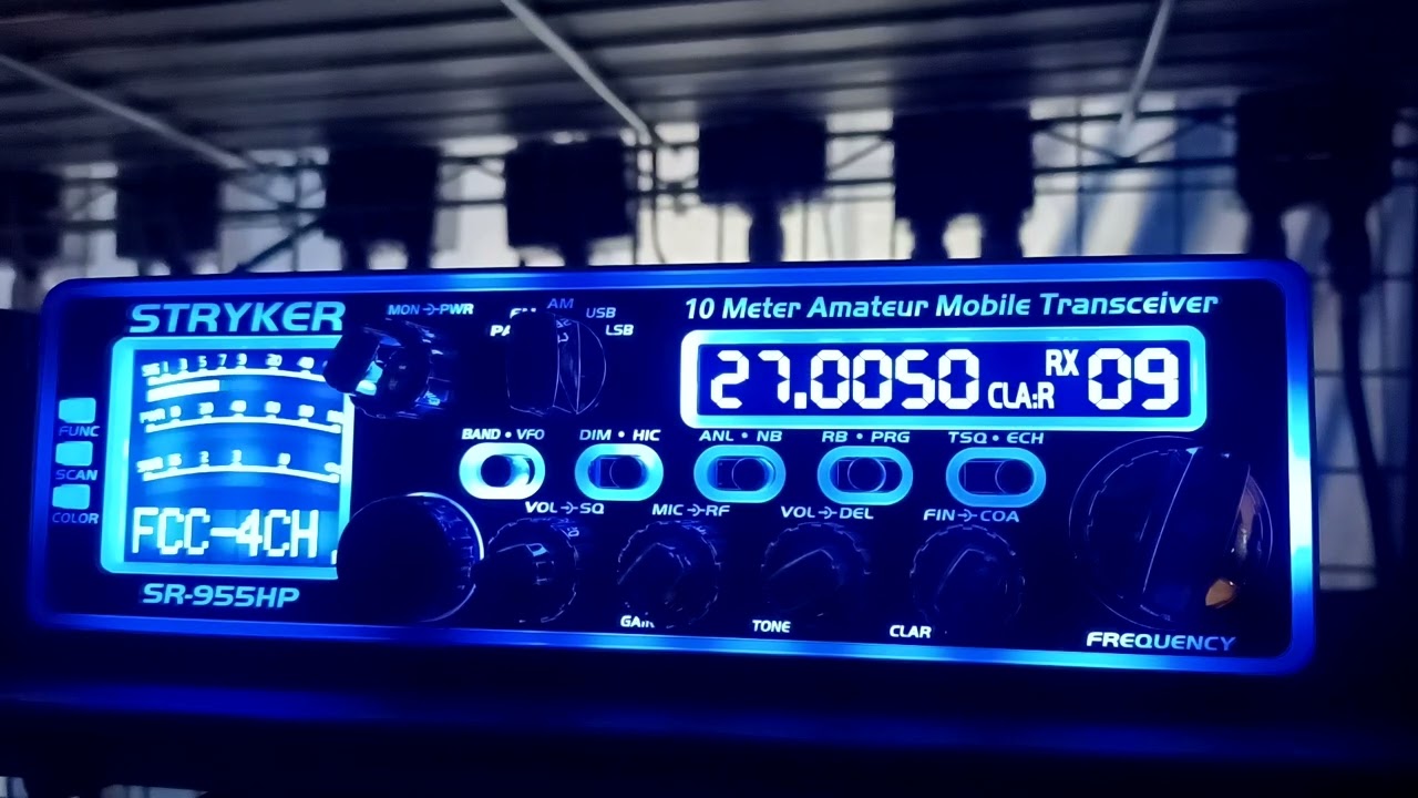 世界の常陸港さん！リクエストキャッチー！失礼しました～イイ変調でした～　トラック無線４CH　27mhz　SDR