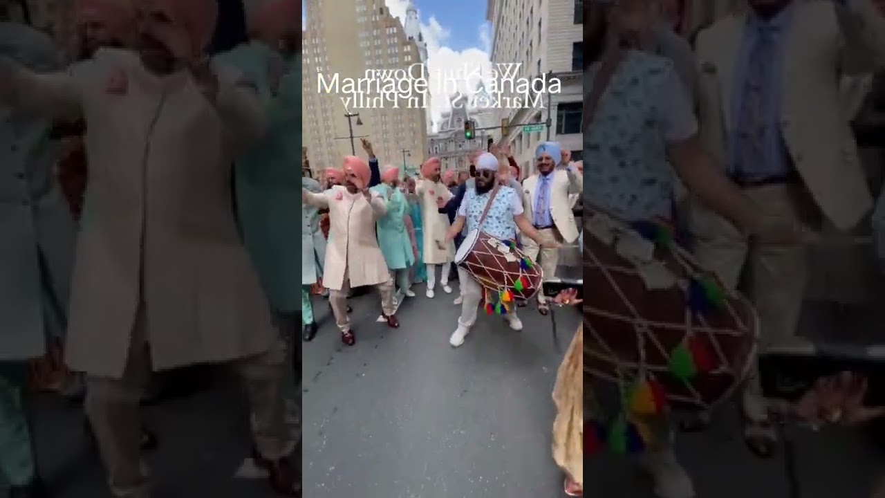 Punjabi Marriage in Canada ❤️