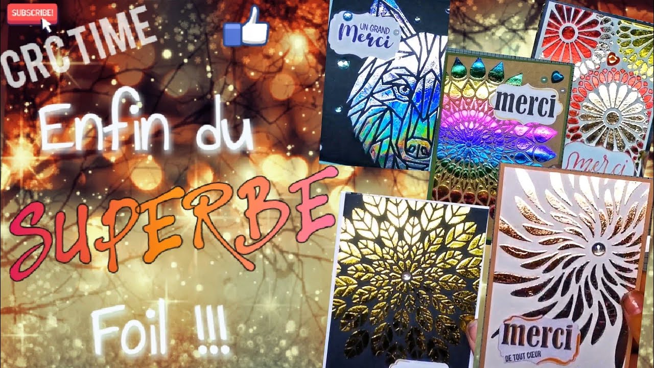 ❤️😍🥳{Tuto-Découverte} 😤 Déçu du Foil ? Voilà l'outil ultime pour du Foil Parfait ! 👍