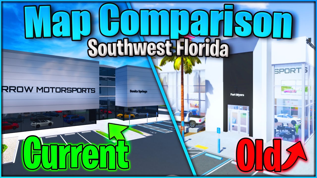 Southwest Florida Current Map VS Old Map! Which is Better? ( Map Comparison )