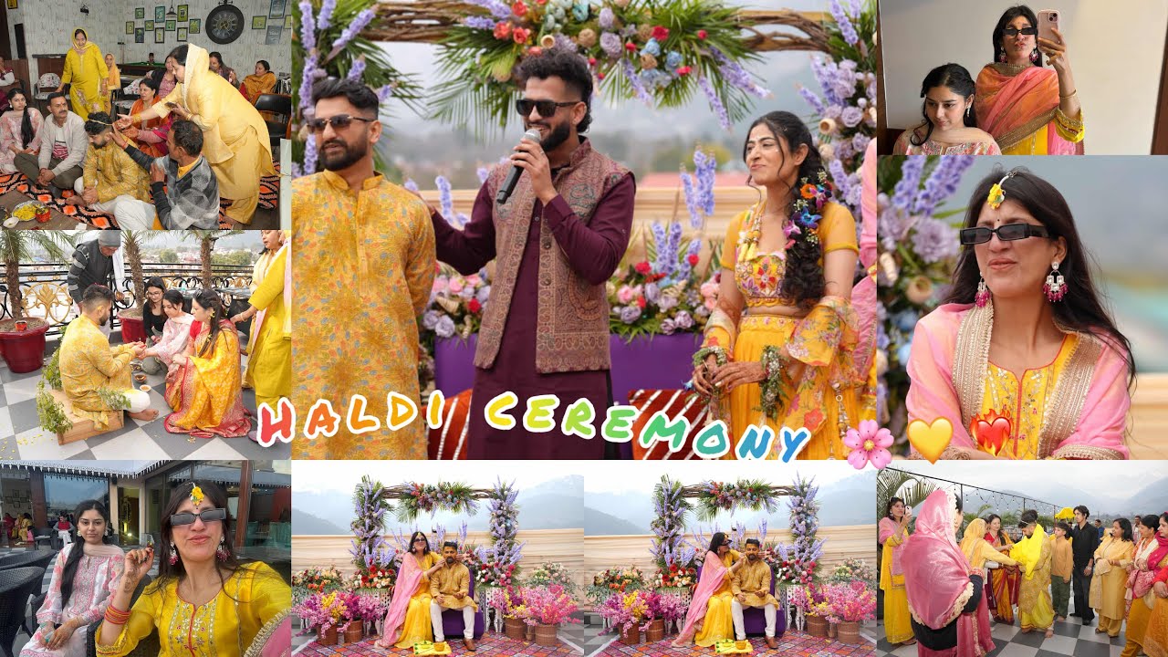 Bhai ki Haldi Ka Grand celebrations✨/Himachli RitualsHimachali Culture🌸Mumbai valo Ki Himachli shadi