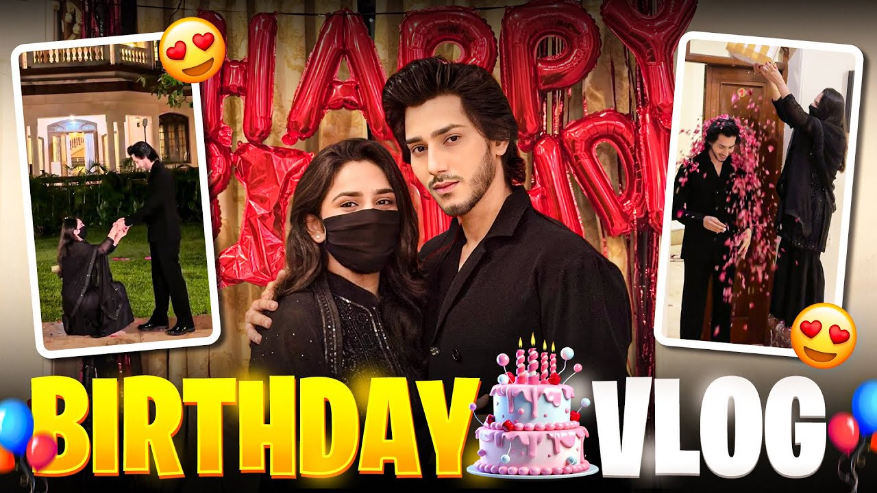 Meri Wife Ne Diya Birthday Surprise🙈😍 | Birthday Vlog | Sarfaraz Ansari