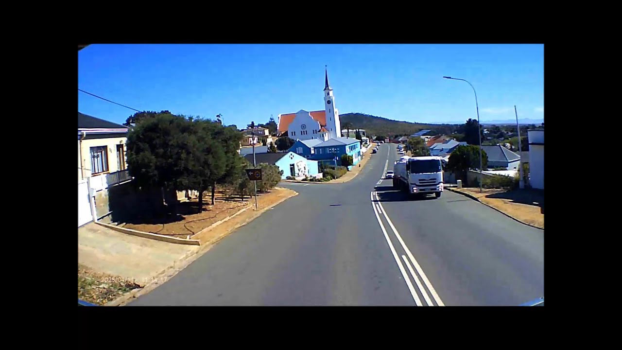 Route 316 Caledon out of Bredasdorp