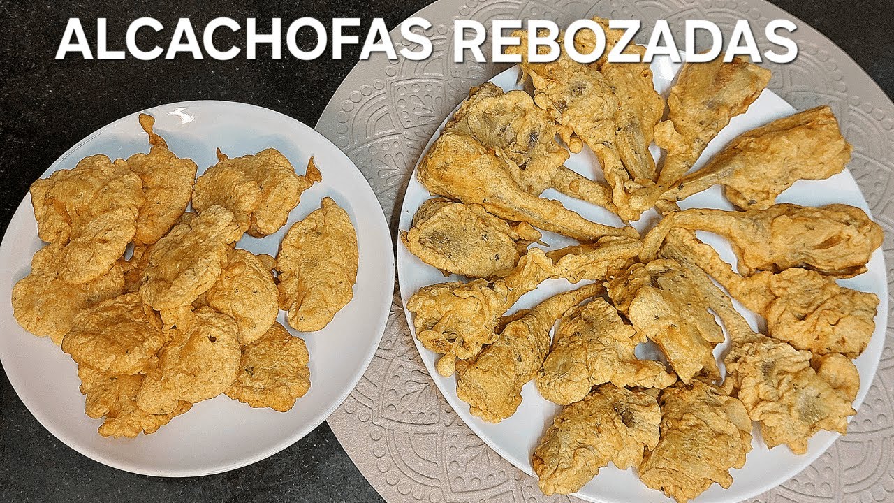 ALCACHOFAS REBOZADAS, MUY FÁCILES Y RIQUISIMAS
