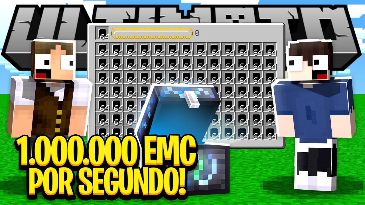 COM ESSA FARM DE EMC CONSIGO ZERAR O AVARITIA!!! 😱😎 Minecraft Ultimato #27
