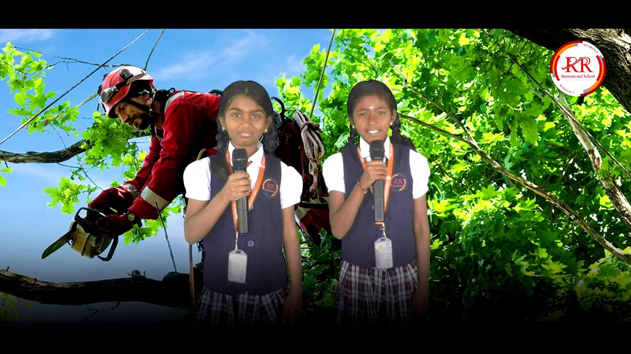 Deforestation skit by students of grade 5 | RR International School CBSE