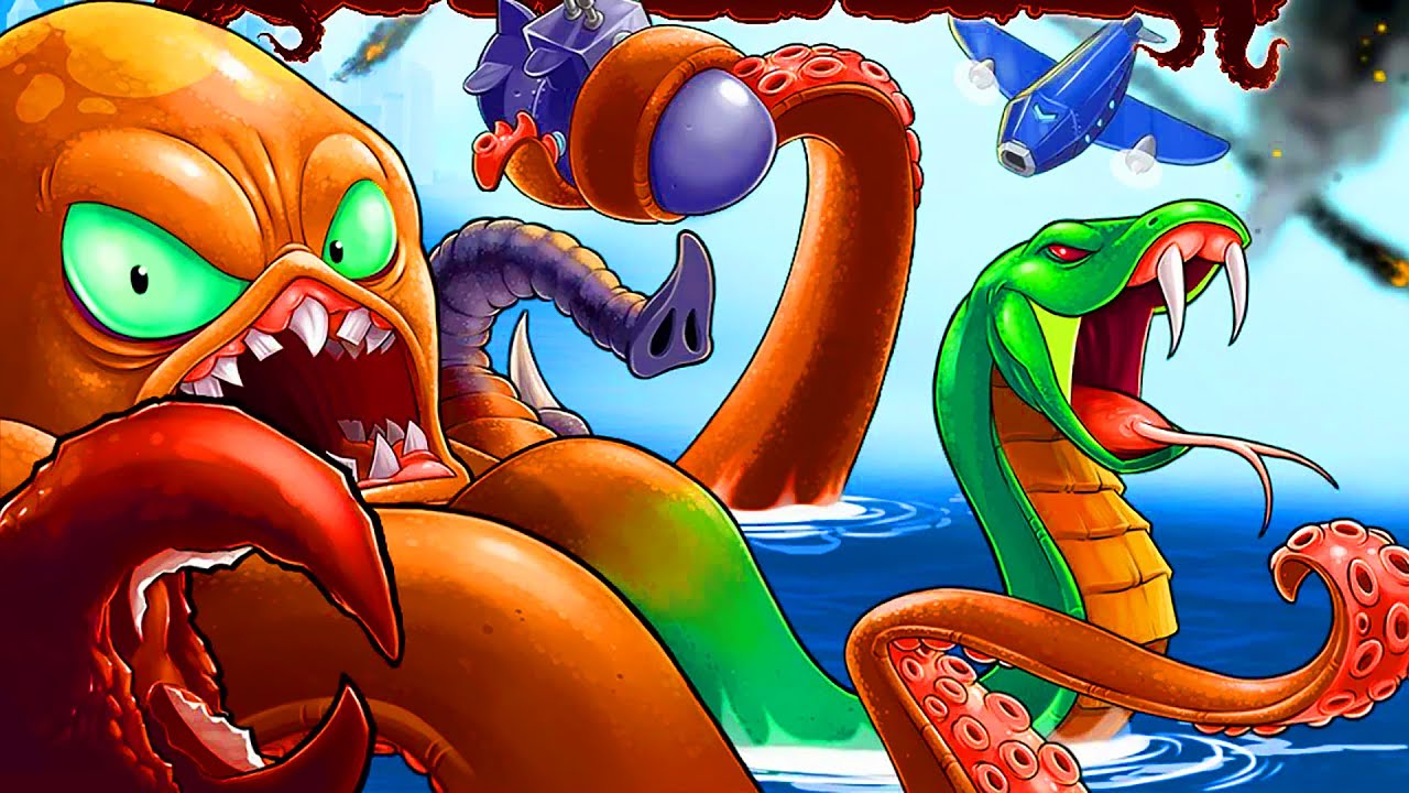 СУРОВЫЙ ОСЬМИНОГ МУТАНТ ПРОТИВ ВСЕХ - ФИНАЛ! ИГРА Octogeddon