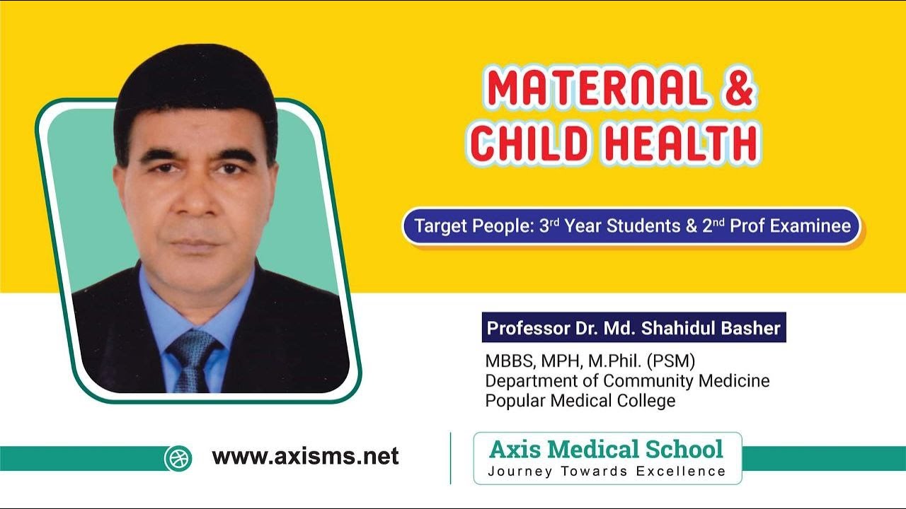 Maternal & Child Health (MCH)