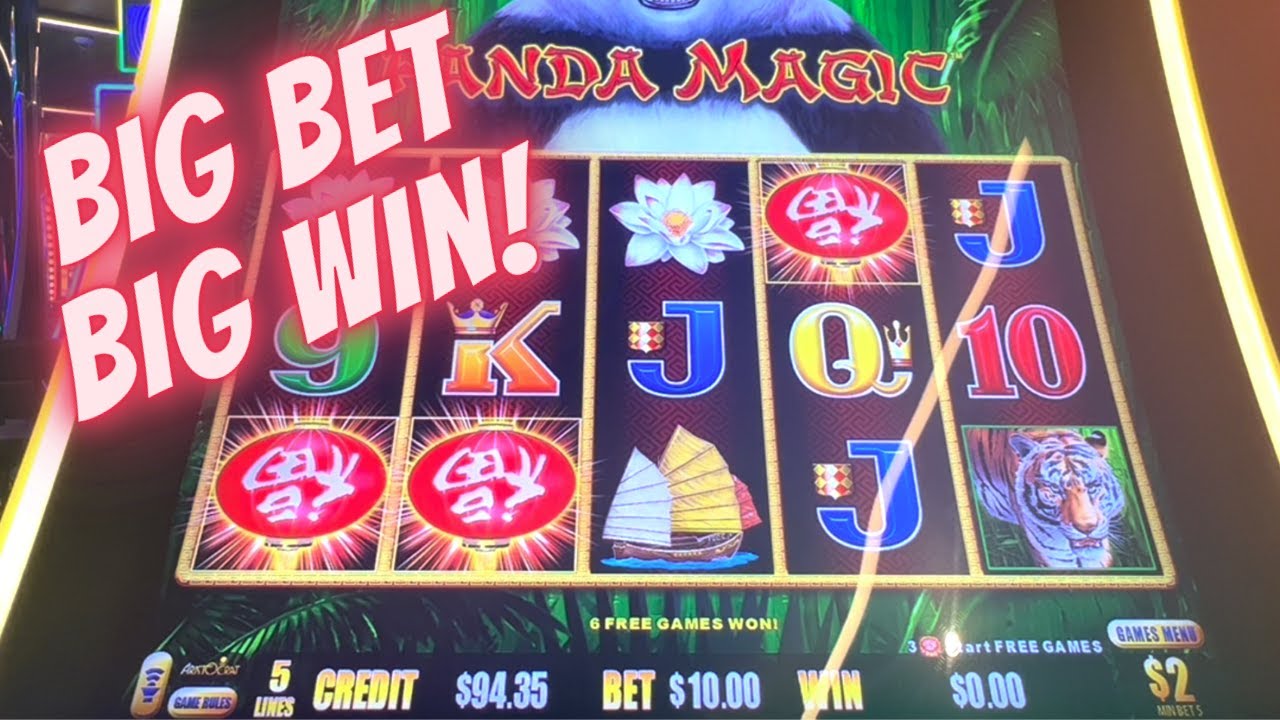 BIG BET, BIG WIN!  Dragon Link $10 bet pays!