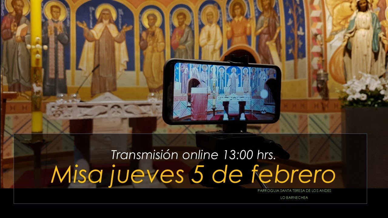 Misa  jueves 5 de febrero