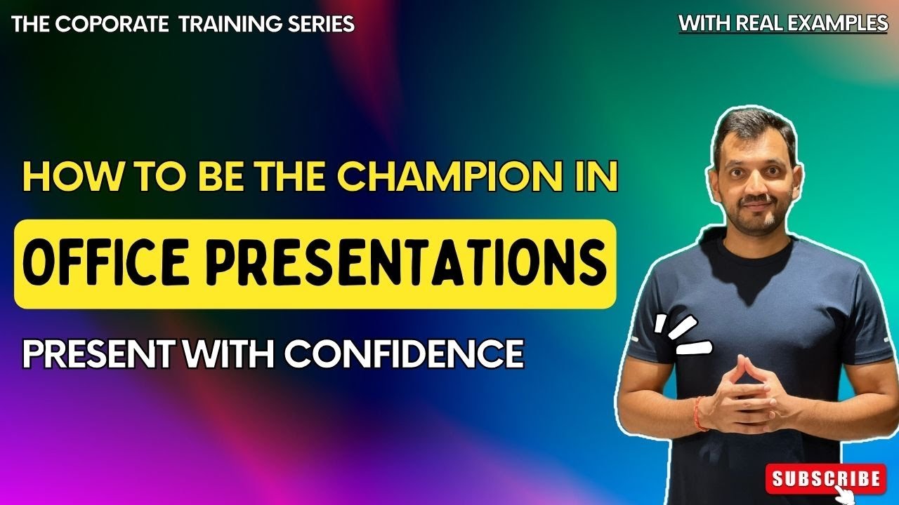 Be the beast in office Presentations  | 5 ways to present and speak with confidence