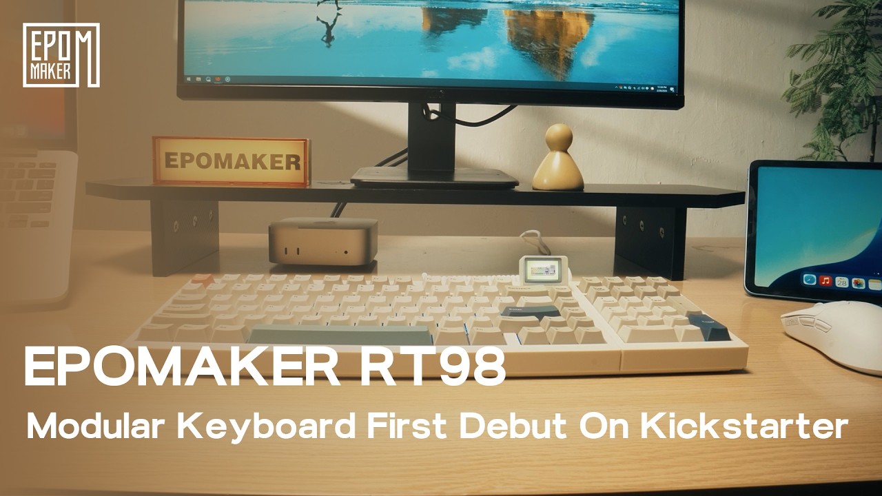 [Демонстрация] Epomaker RT98 | Уже доступен на Kickstarter
