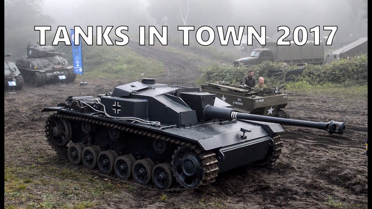 Tanks in Town 2017 (Stug III, Sherman, Leopard,...)