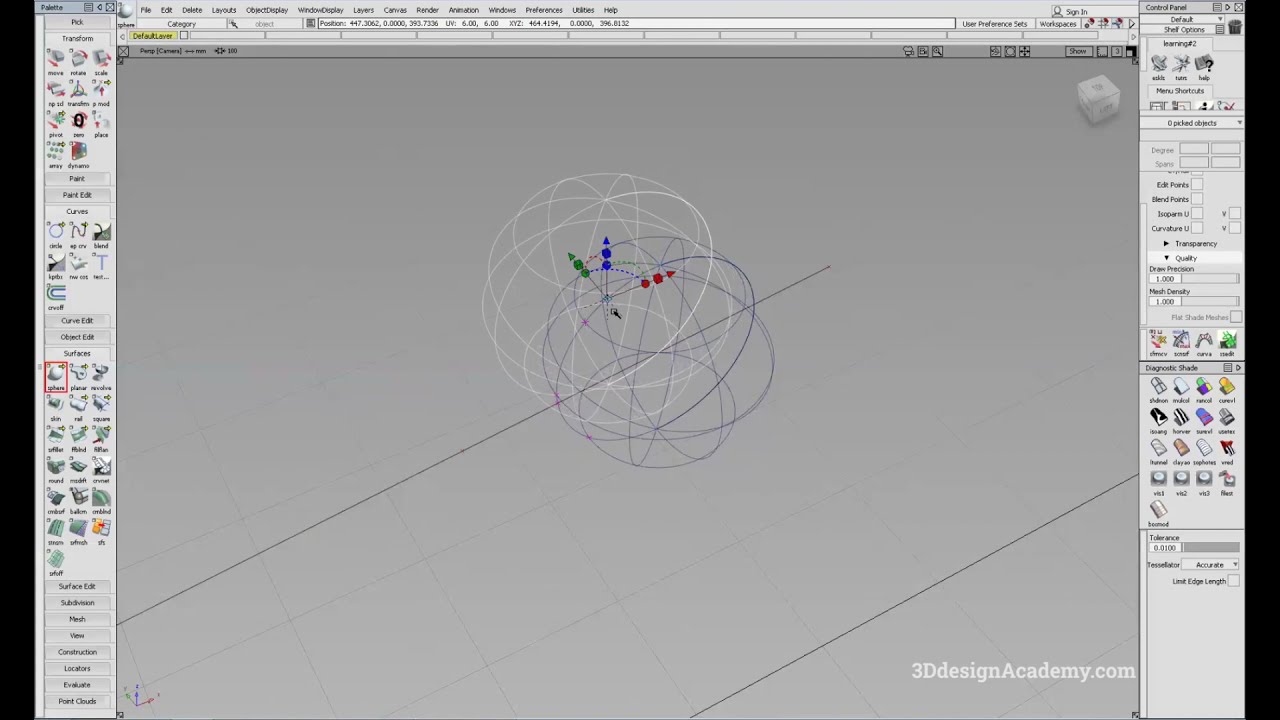 Базовые руководства Autodesk Alias ​​7 — Как привязывать объекты