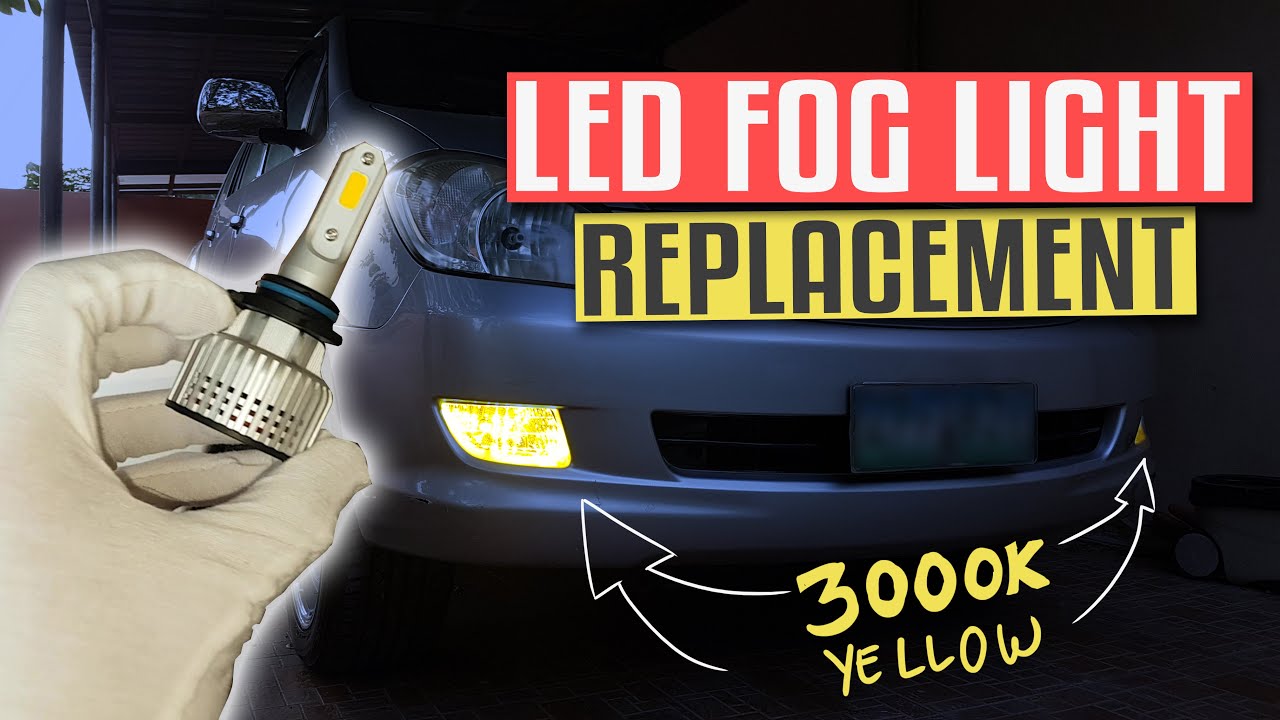 DIY LED Foglight Installation | 2005-2008 Toyota Innova [Tagalog]