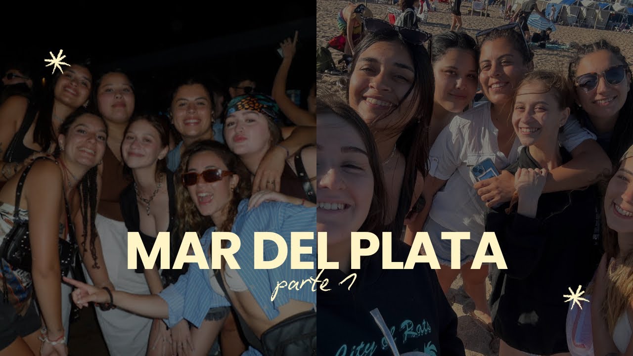 VLOG MAR DEL PLATA (parte 1): unas vacaciones con mis amigas! 