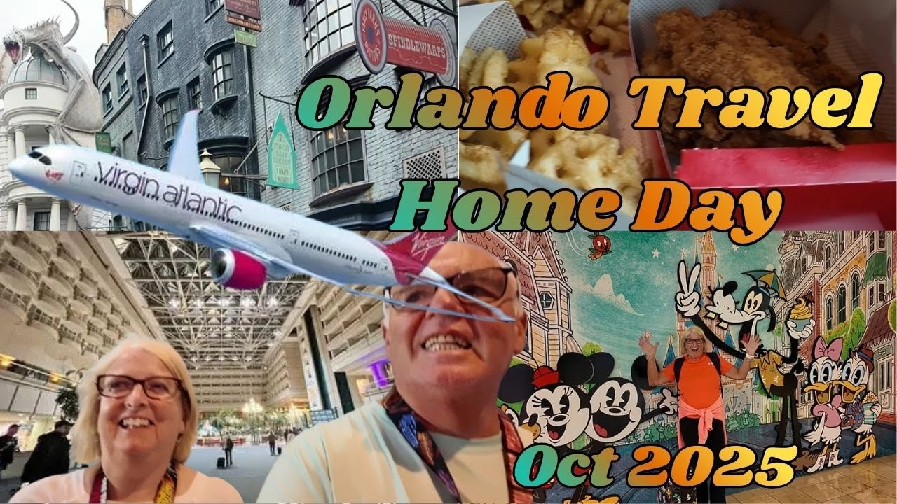 Orlando Travel Home | Universal Studios |Trip Recap | New Trip Announcement | Chick Fil A