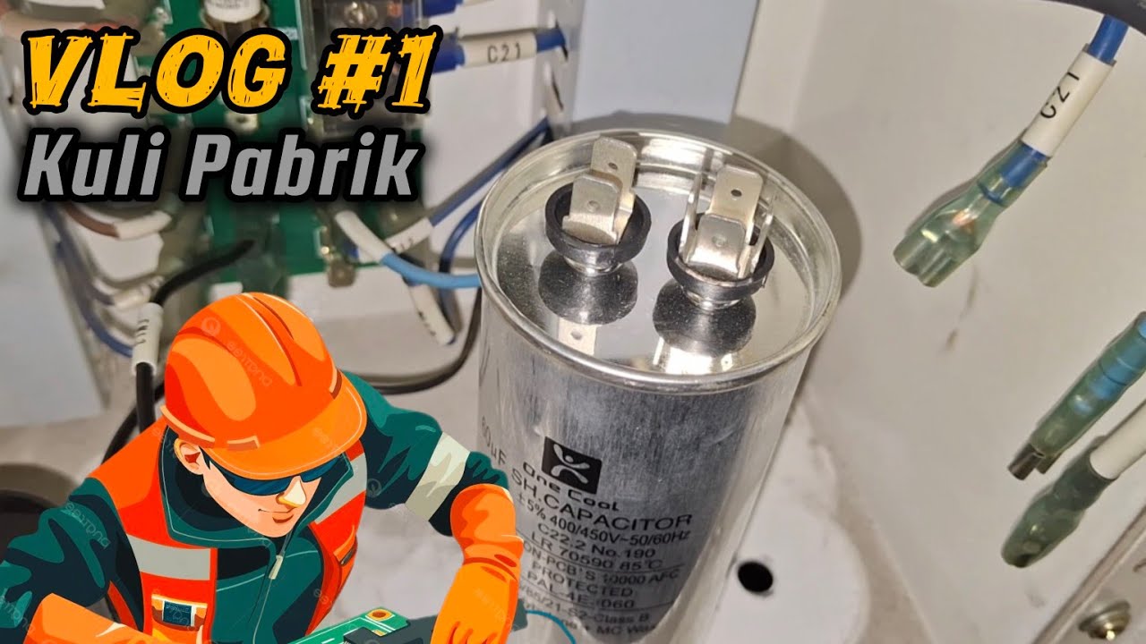 Vlog Kuli Pabrik #1 | Perbaikan Chiler tidak mau dingin