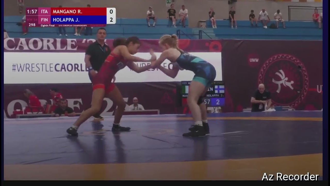 Rebecca MANGANO (ITA) vs. Juulia Aleksandra HOLAPPA (FIN)