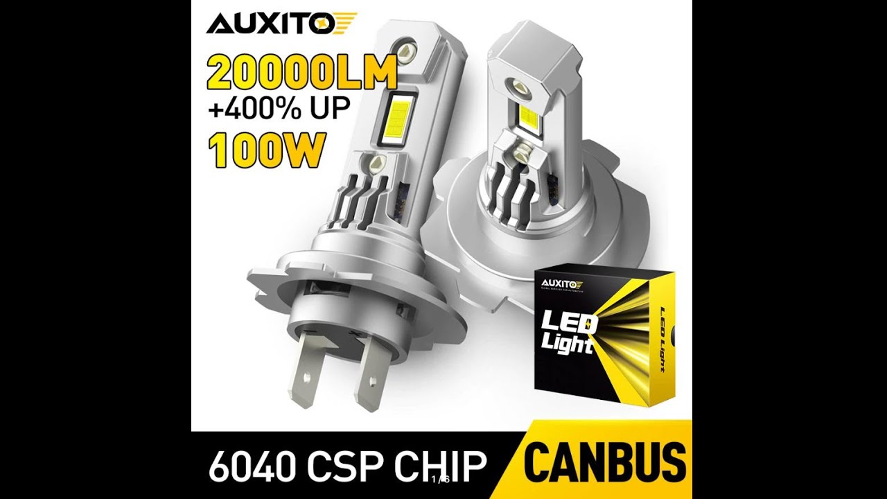 AUXITO Led лампы h7_CANBUS_с АлиЭкспресс_LADA VESTA