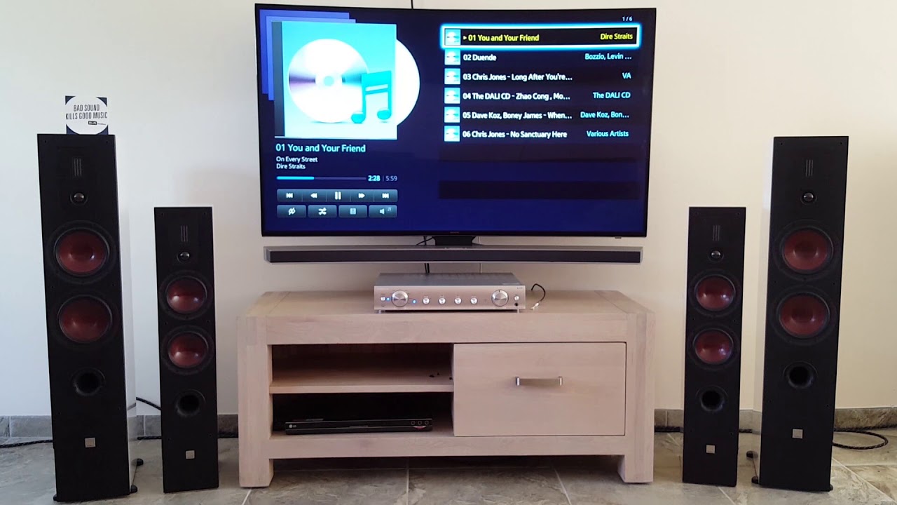 KEF Q700 vs Dali Ikon 6 mk2 test 1
