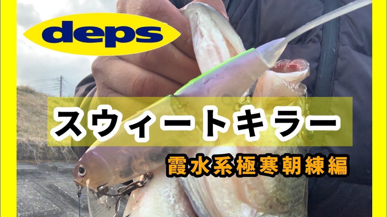 [deps]スウィートキラー実釣　霞水系朝練編