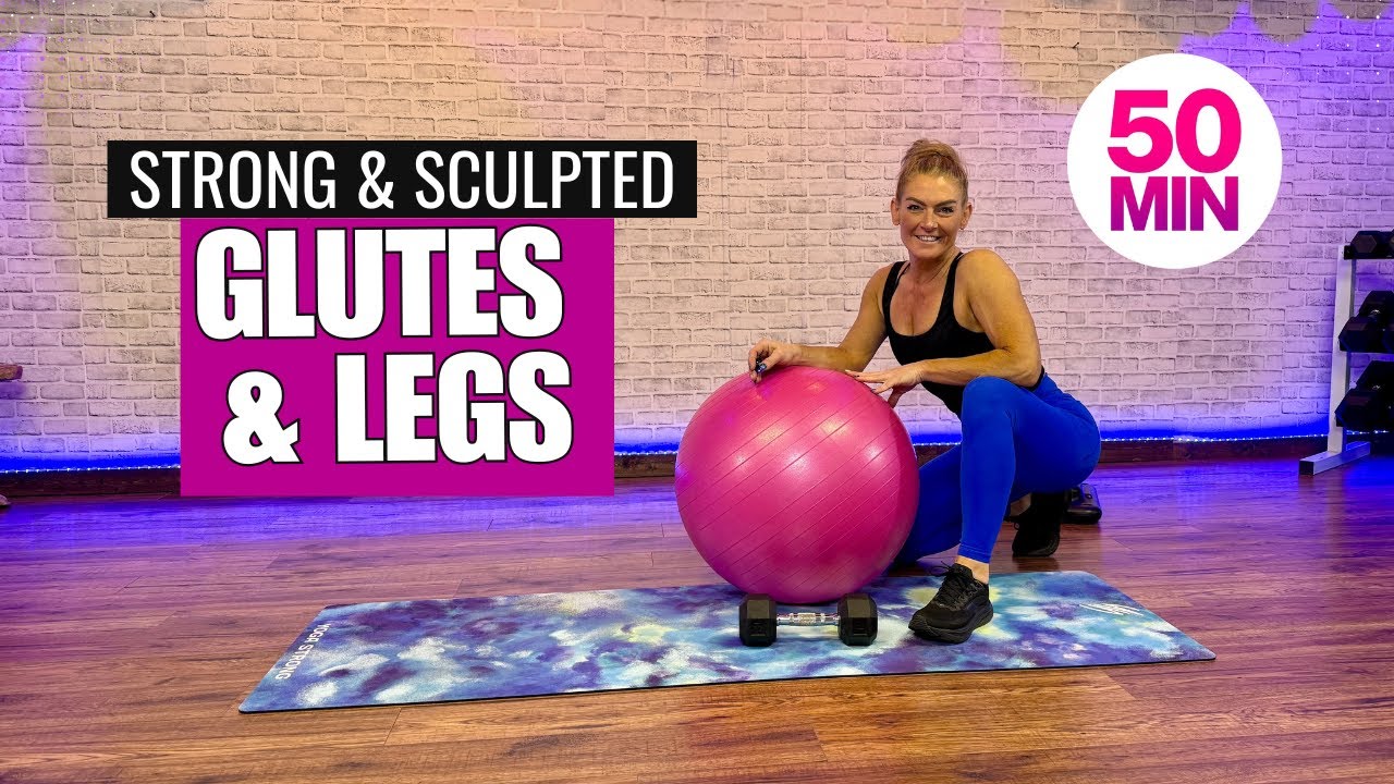 50 MIN Glutes and Legs Workout - Shape and Strengthen your Lower Body