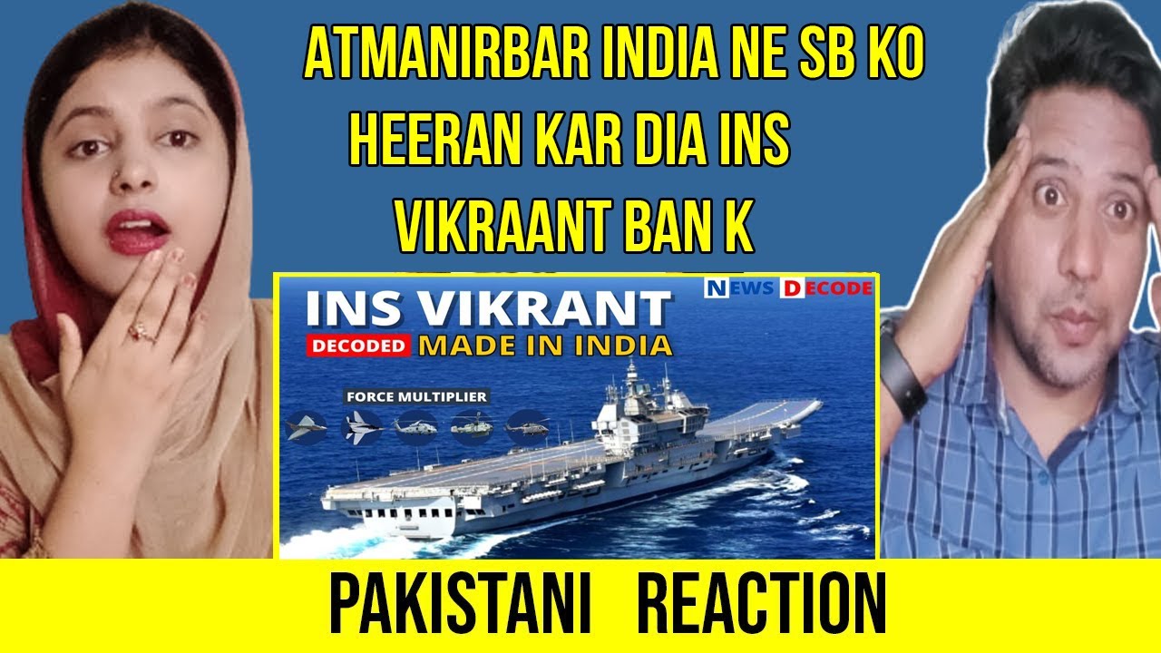 INS Vikrant Decoded 🇮🇳  | Capability Of Indian Navy's New Aircraft Carrier   India  |  Pak Reacts