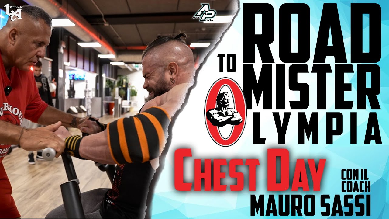 ANDREA PRESTI ROAD TO MR. OLYMPIA 2022 - CHEST DAY / PUNTATA 2