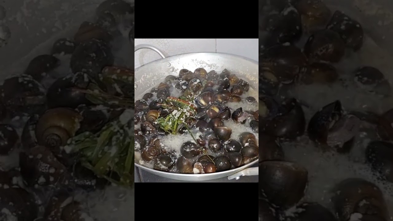 Cá Lóc Chiên Giòn , Ốc Bươu Luộc hèm 