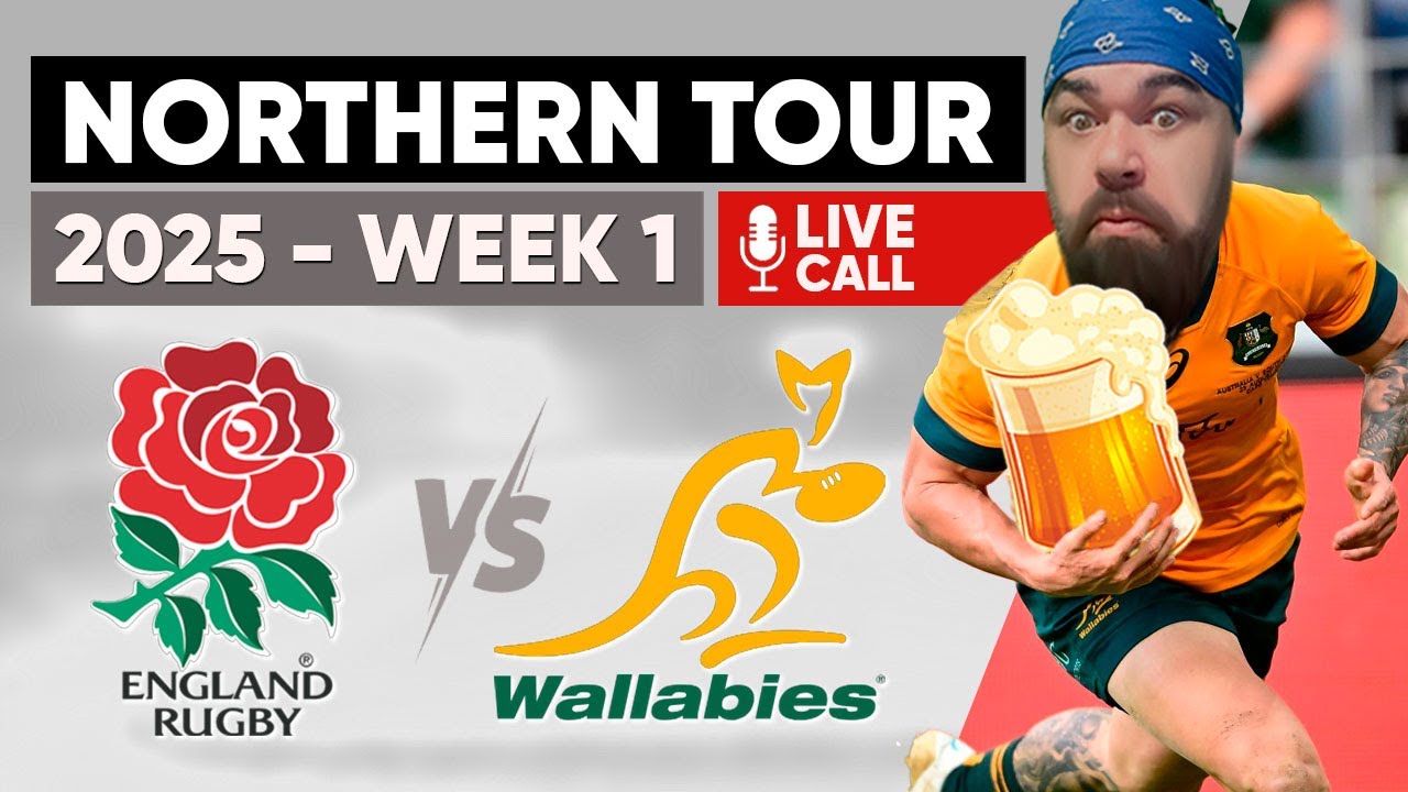 England vs Australia Live Stream | 2025 Northern Tour - International Rugby