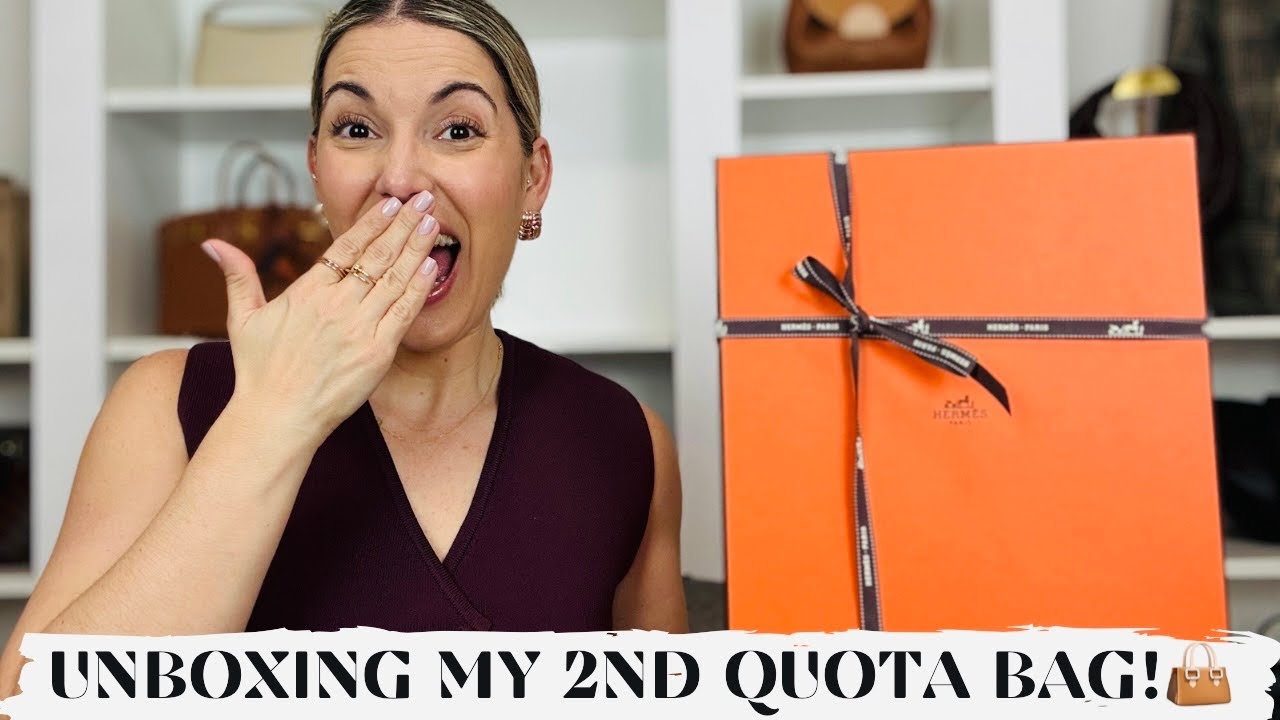 Распаковка сумки Hermes QUOTA: BIRKIN или KELLY?! 🍊🎁 Hermes Haul!