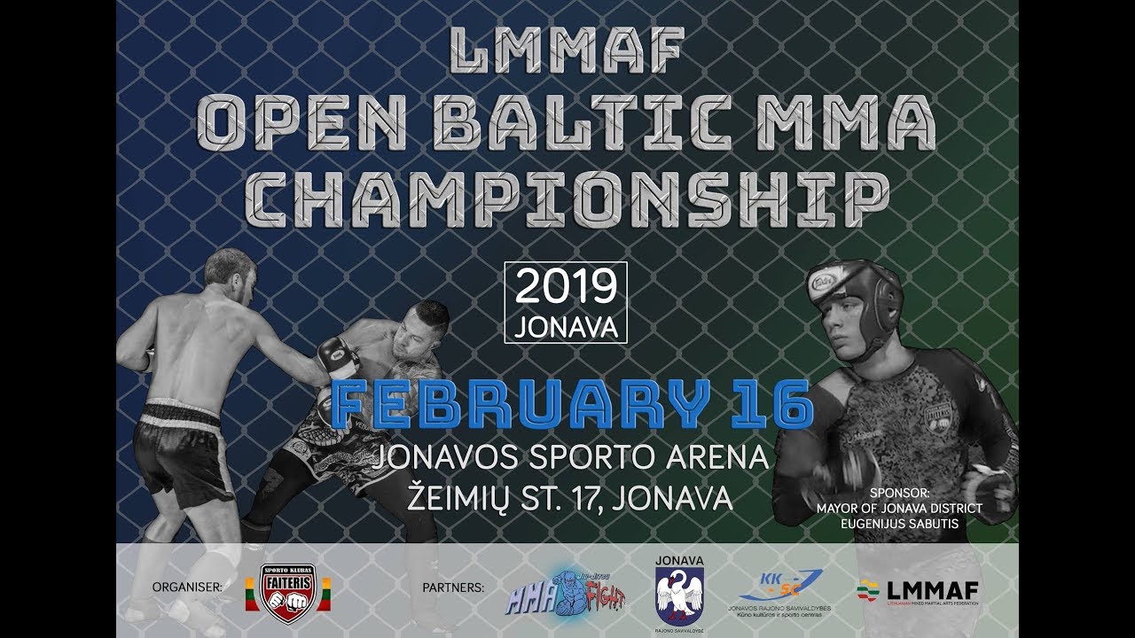 2019-02-16 SK Faiteris Open Baltic MMA Championship Jonava