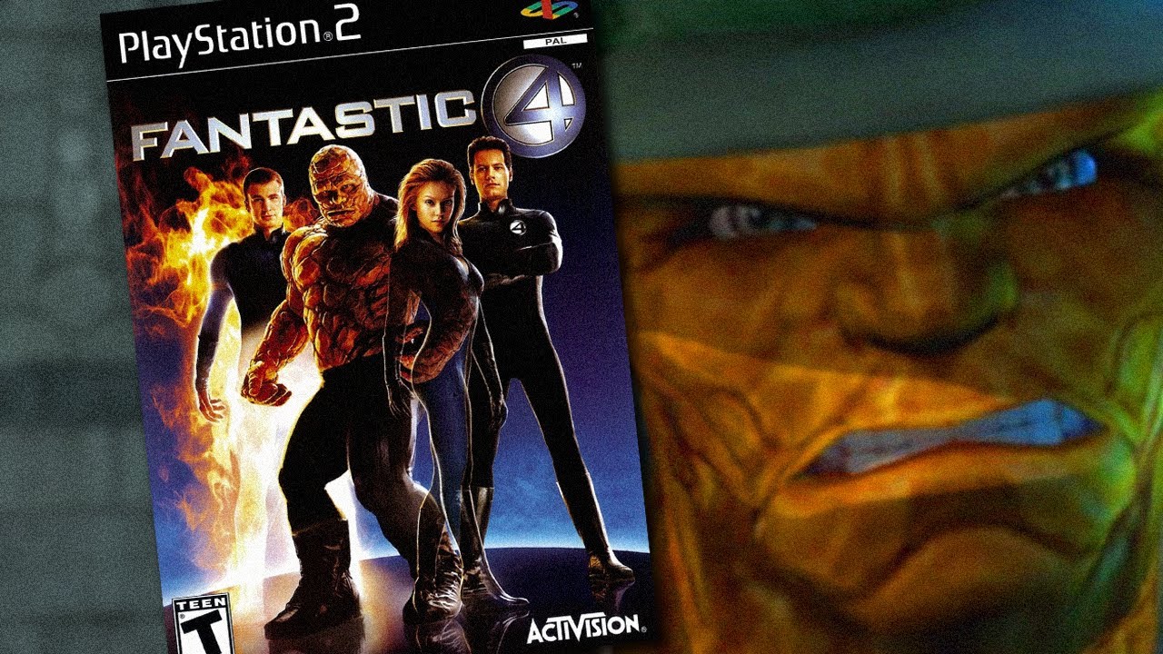 O NÃO TÃO FANTÁSTICO JOGO do QUARTETO  |  FANTASTIC 4 (PS2)