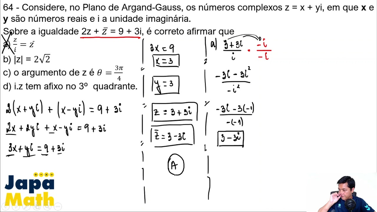 Prova AFA Resolvida(2021 - 2022) - Matemática - Questão 64