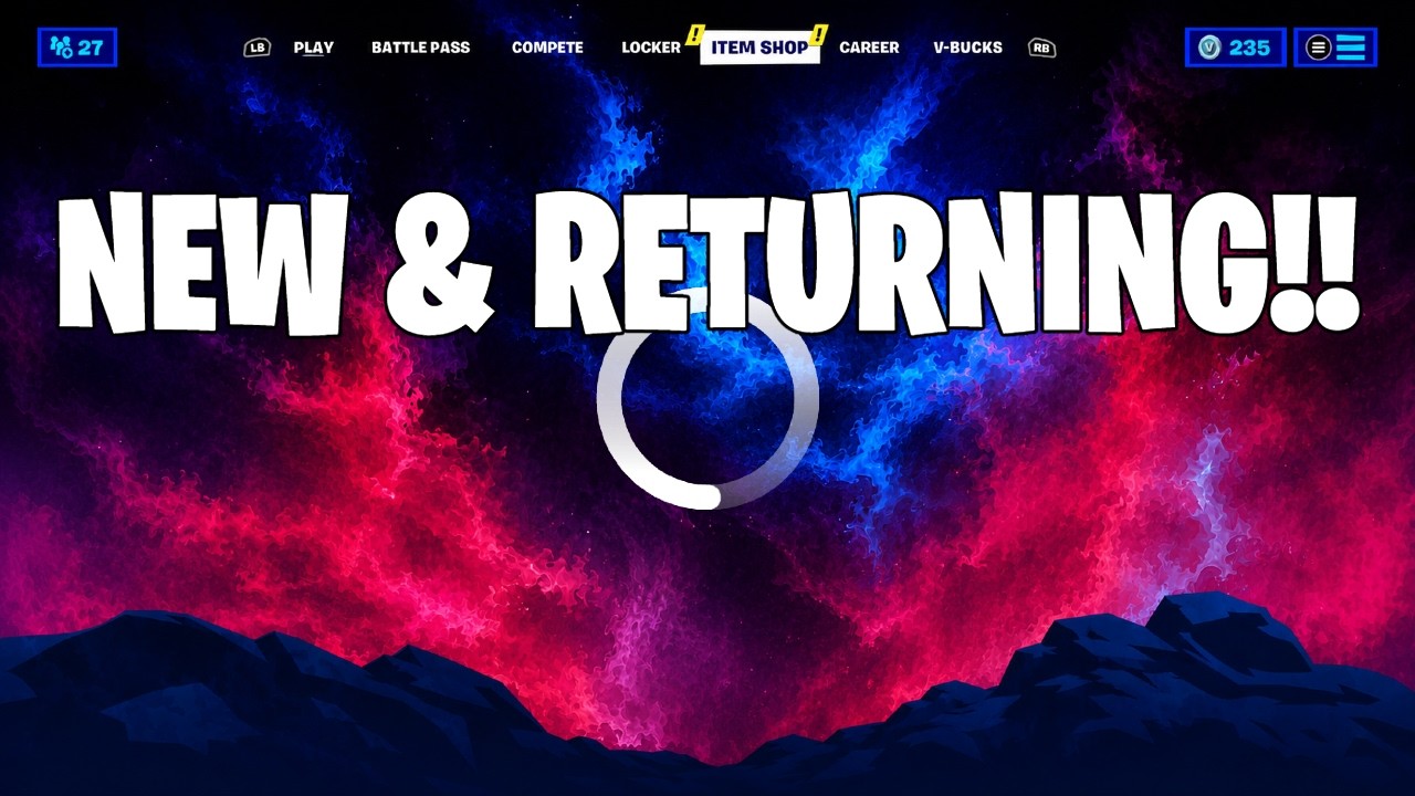 New & Returning ( Collabs, Skins )  SEASON 3 Update - Fortnite