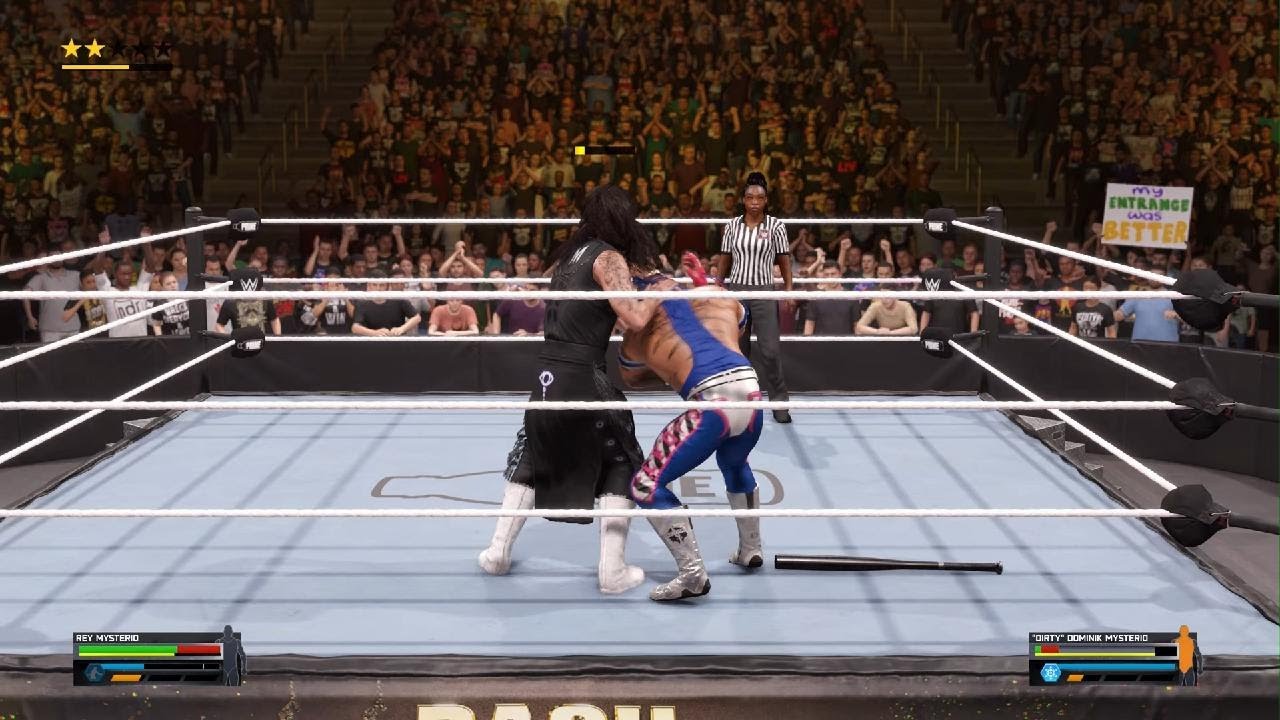 13 minutes of straight chaos!|rey mysterio vs his son Dominic