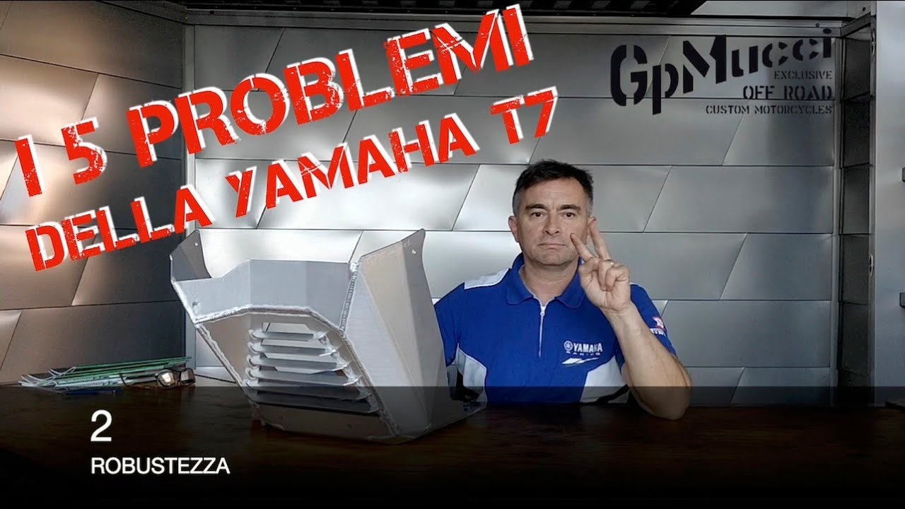 I 5 problemi risolti dal paracoppa GpMucci per Yamaha T&eacute;n&eacute;r&eacute; 700 (GpMucci Skid Plate)