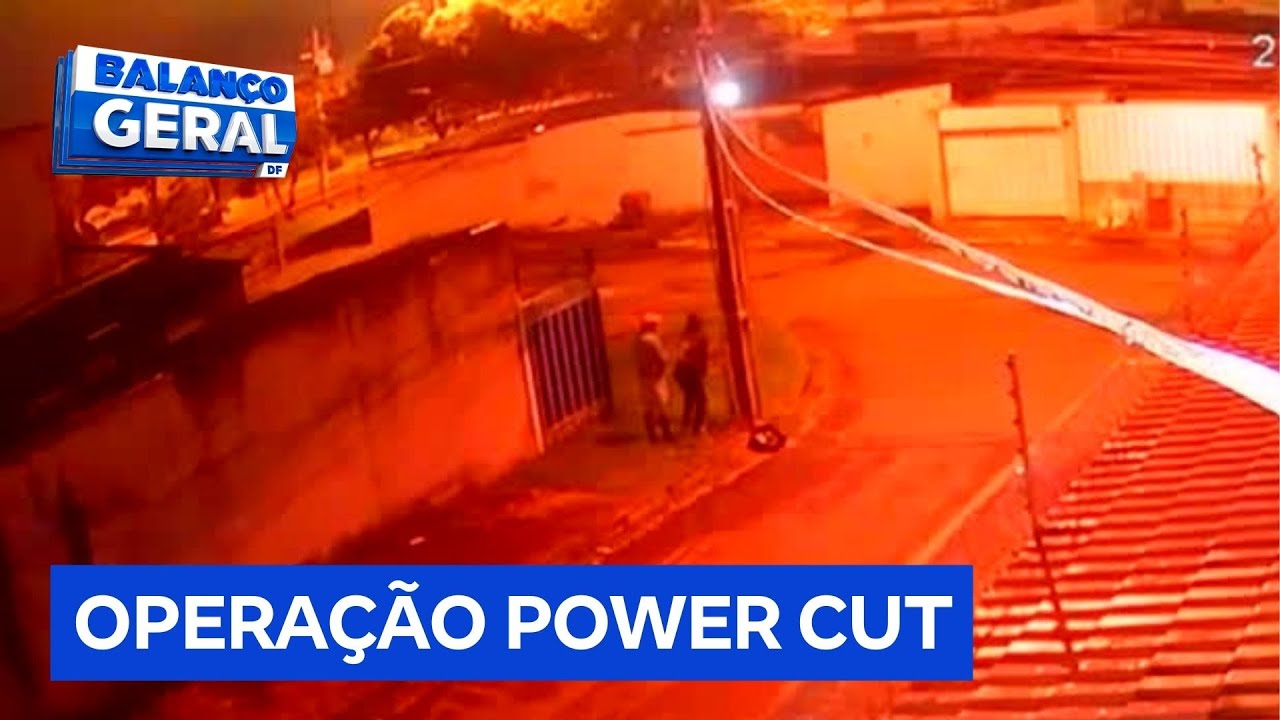 PCDF prende 21 suspeitos de furtar cabos de energia elétrica e de transmissão | Balanço Geral DF