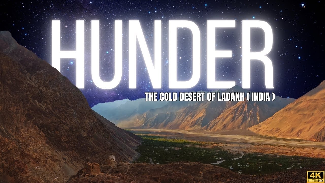 Hiking a random peak in Ladakh for the view | Hunder sand dunes Ladakh | #hunder #ladakh #colddesert