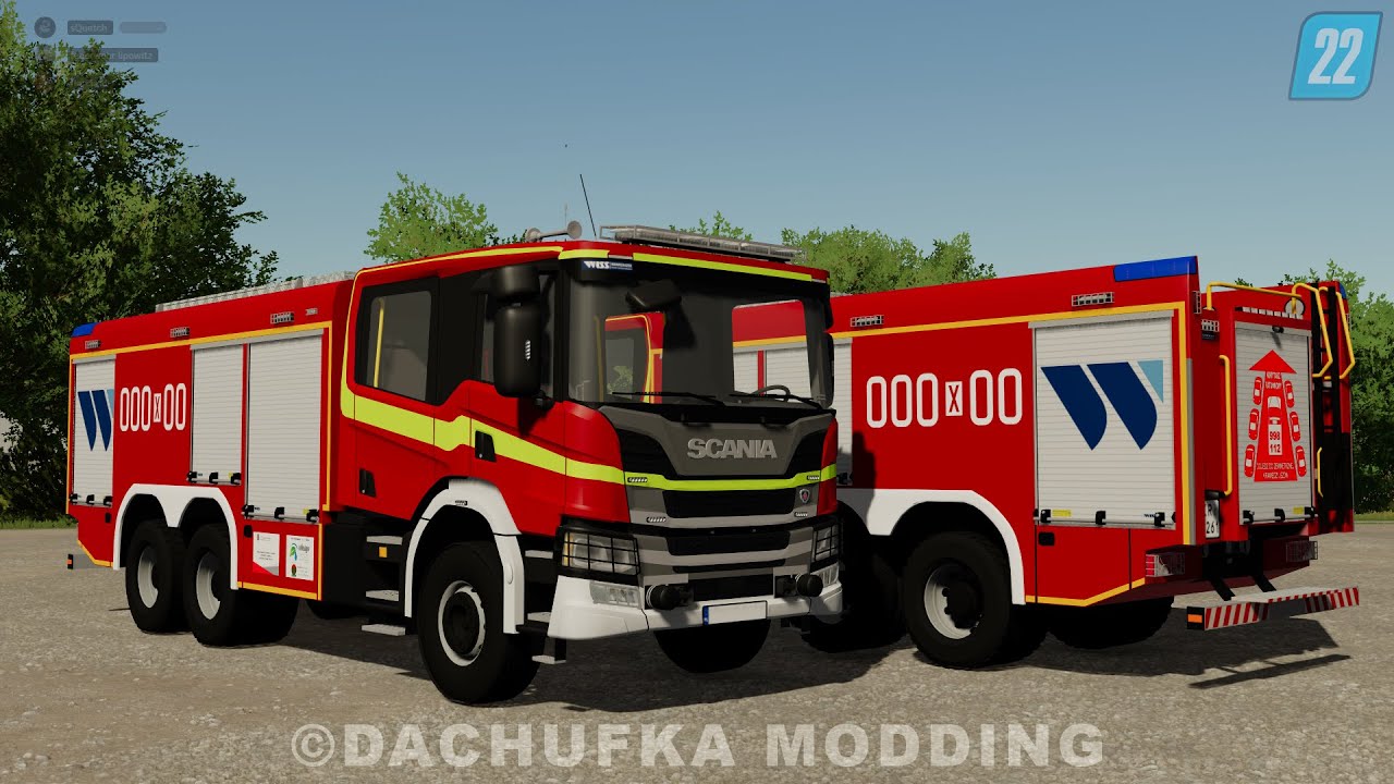 [FS22] GCBA 8,3/50 SCANIA P410 6X6 / WISS