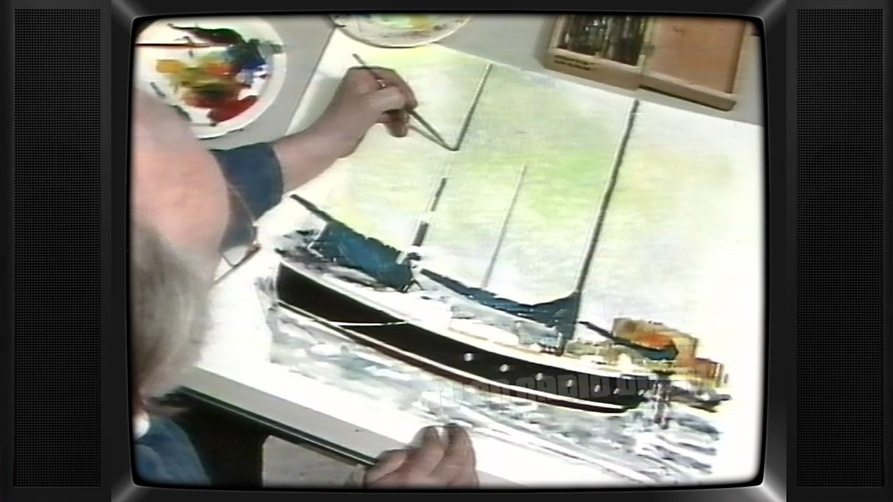 TV: Tekenen en Schilderen (19840227) - 08 - Havens en Schepen | Cursus | TELEAC
