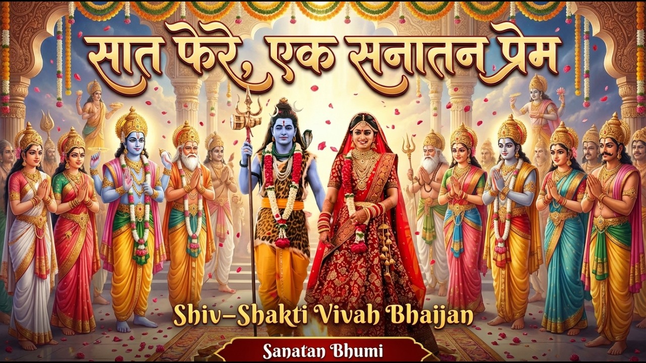 सात फेरे, एक सनातन प्रेम 🔱 | Shiv–Shakti Vivah Bhajan