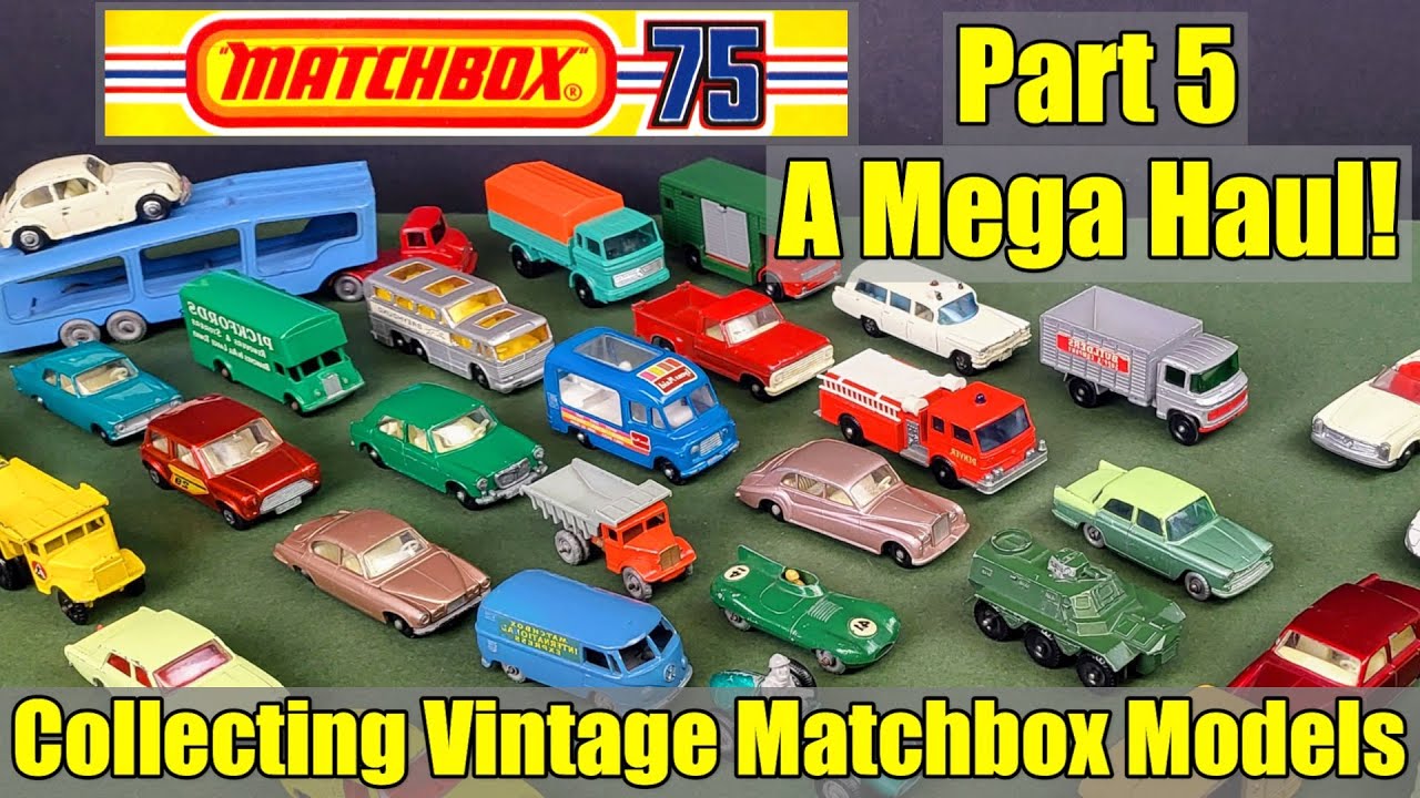Collecting Vintage Matchbox Models - 1 to 75 - Part 5 - A Mega Haul!