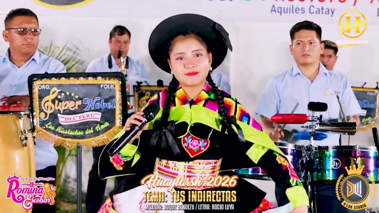 Romina Escobar - Tus Indirectas / Primicia 2026 Huaylarsh Moderno (Solo Éxito 2026)
