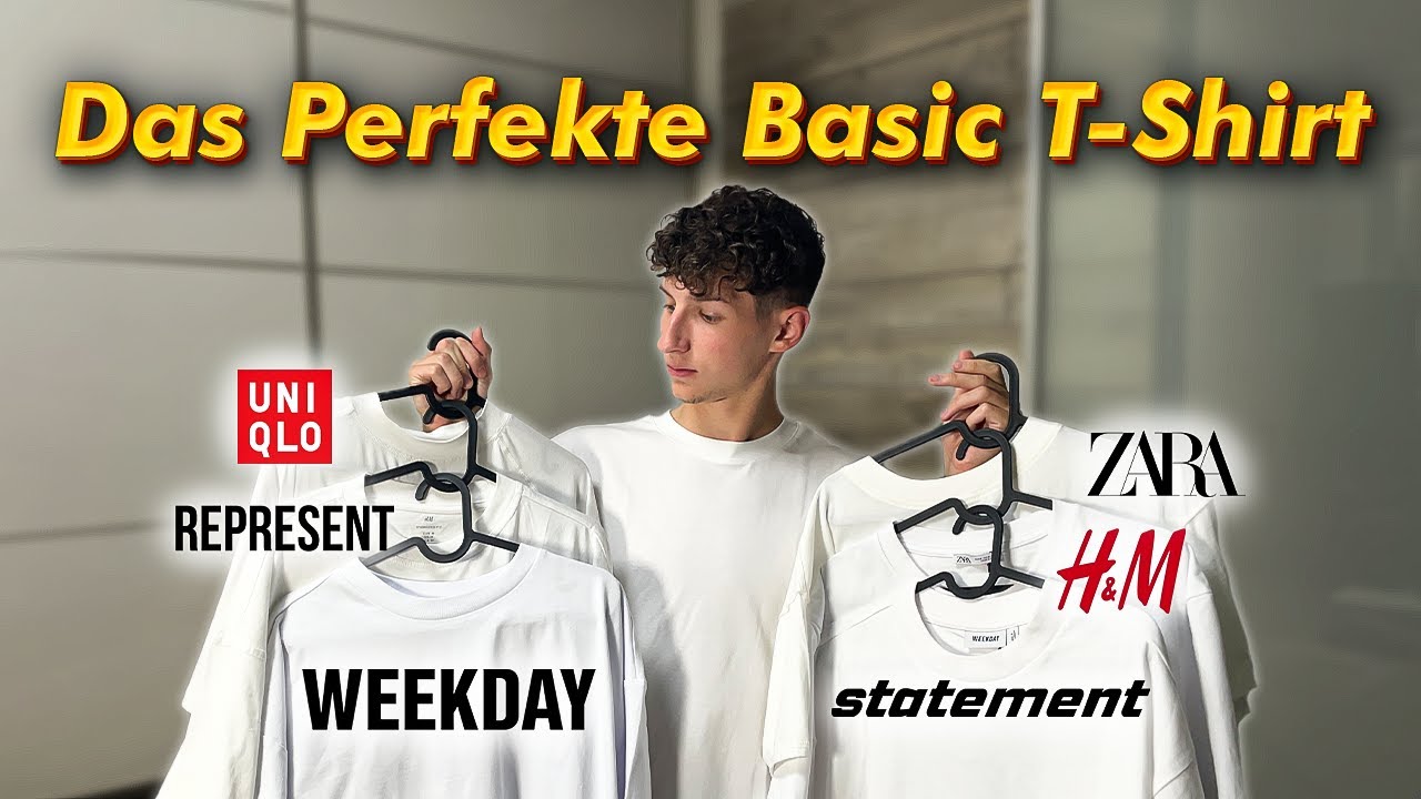 Basic T-Shirts im Vergleich 🤔│Welches Shirt ist das Beste? 🏆👀