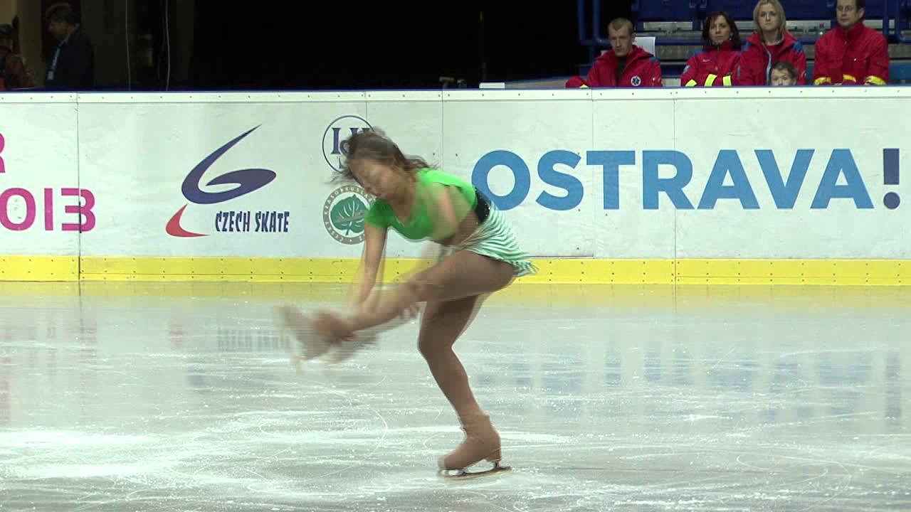 7 Minami HANASHIRO (GER) - ISU JGP Czech Skate 2013 Junior Ladies Free Skating