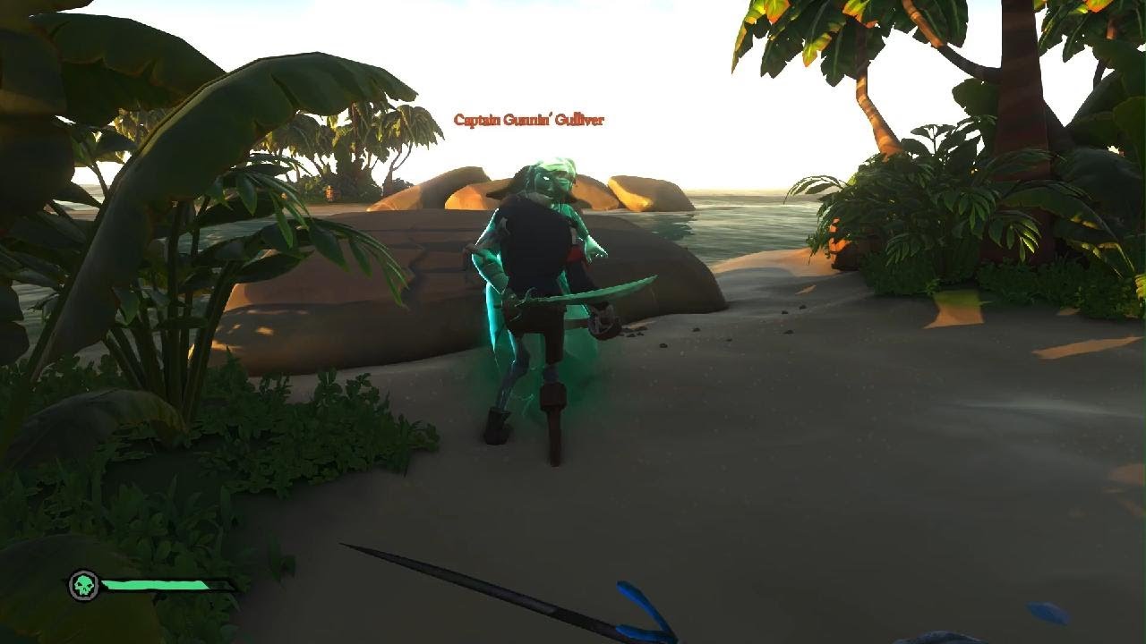 Sea Of Thieves Gameplay (Solo treasure hunting)